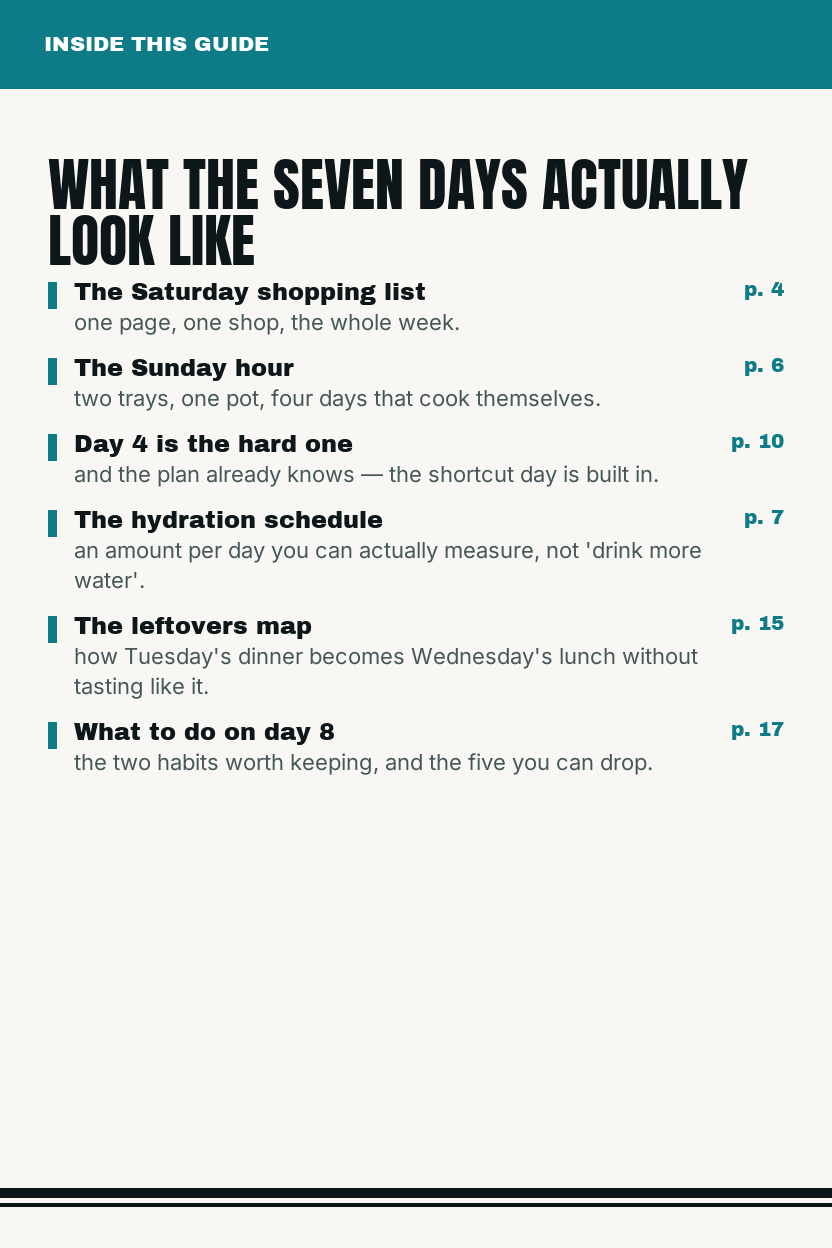 A page from the guide