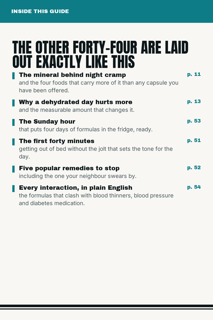 A page from the guide