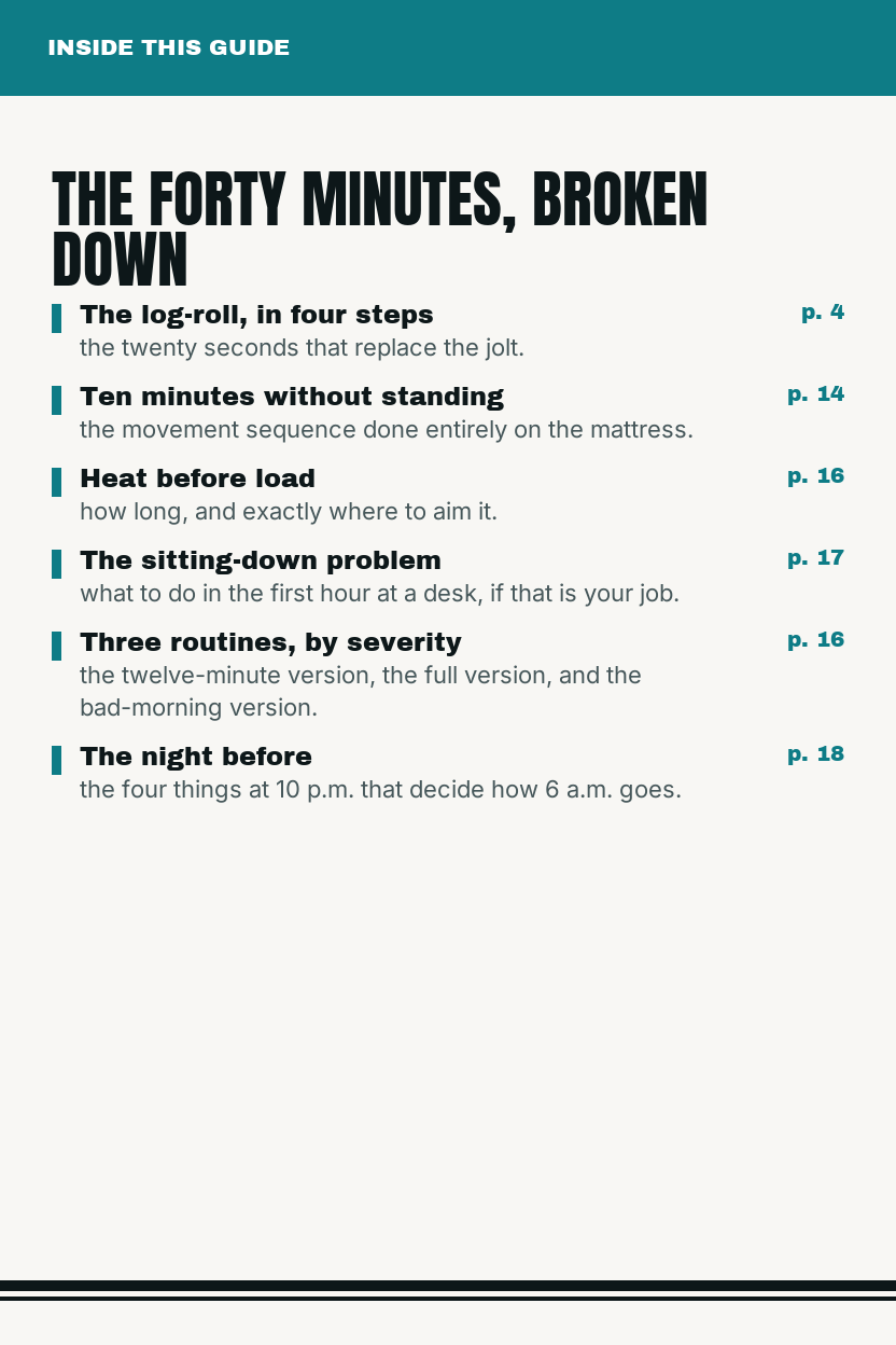 A page from the guide